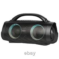 Extreme Boom+ Outdoor Speaker with 100W Stereo Sound, Rich Bass, 20H