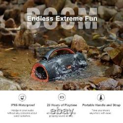 Extreme Boom+ Outdoor Speaker with 100W Stereo Sound, Rich Bass, 20H