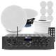 Fcs 5 Multiroom Ceiling Speakers Set With 4-zone Amplifier For Home Audio