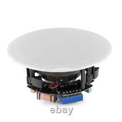 FCS 5 Multiroom Ceiling Speakers Set with 4-Zone Amplifier for Home Audio