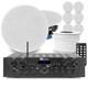 Fcs 8 Multiroom Ceiling Speakers & 4-zone Pv240bt Amplifier Set, 8 Speakers