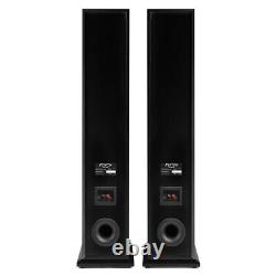 Fenton SHF80B Floor Standing HiFi Speaker System Powerful Sound Performance
