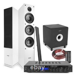 Fenton SHF80W 2.1 Stereo Surround Sound System with Floor Standing HiFi Speakers
