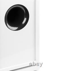 Fenton SHF80W HiFi Tower Speakers Set with Bluetooth Amplifier White