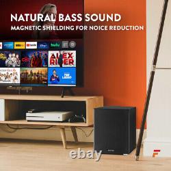 Fenton SHFS12B 12 Active Subwoofer Speaker Powerful Bass for DJs & Home Audio