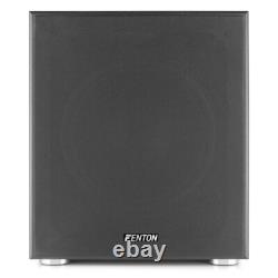 Fenton SHFS12B 12 Active Subwoofer Speaker Powerful Bass for DJs & Home Audio