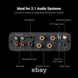 Fosi Audio BT20A MAX Stereo Sub amplifier PFFB LDAC 2.1 System Home Audio BT 6.0