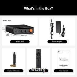 Fosi Audio BT20A MAX Stereo Sub amplifier PFFB LDAC 2.1 System Home Audio BT 6.0