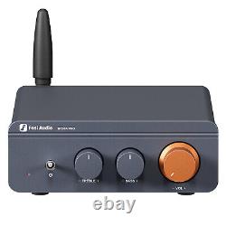 Fosi Audio BT20A PRO Amplifier HiFi Class D Bluetooth 5.0 Home Stereo UK 48V