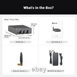 Fosi Audio BT20A PRO Amplifier HiFi Class D Bluetooth 5.0 Home Stereo UK 48V