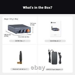 Fosi Audio BT20A PRO Amplifier HiFi Class D Bluetooth 5.0 Home Stereo UK 48V