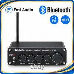 Fosi Audio BT30D Bluetooth Amplifier Hi-Fi Stereo Audio Digital 50W X2 Sound Amp