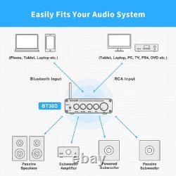 Fosi Audio BT30D Bluetooth Amplifier Hi-Fi Stereo Audio Digital 50W X2 Sound Amp