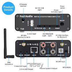 Fosi Audio T10 2.1CH WiFi Support Airplay 1 and Spotify TPA3116 Bluetooth 5.0 St