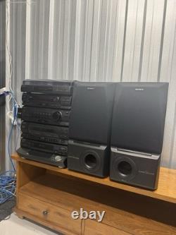 Fully Serviced Sony Stereo Music System LBT-N455 + Speakers + Deck + Remote N859
