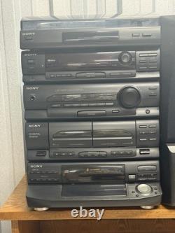 Fully Serviced Sony Stereo Music System LBT-N455 + Speakers + Deck + Remote N859