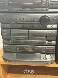 Fully Serviced Sony Stereo Music System LBT-N455 + Speakers + Deck + Remote N859