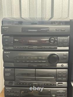 Fully Serviced Sony Stereo Music System LBT-N455 + Speakers + Deck + Remote N859