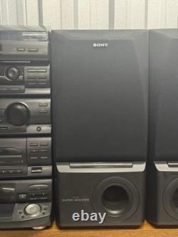 Fully Serviced Sony Stereo Music System LBT-N455 + Speakers + Deck + Remote N859