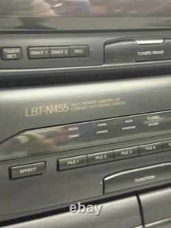Fully Serviced Sony Stereo Music System LBT-N455 + Speakers + Deck + Remote N859