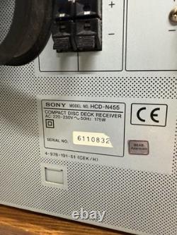 Fully Serviced Sony Stereo Music System LBT-N455 + Speakers + Deck + Remote N859