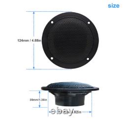 GUZARE Waterproof Boat Radio Stereo Bluetooth Audio + 4inch Speakers + USB Cable