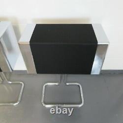 Gale GS401 stereo speakers with matching stands ideal audio