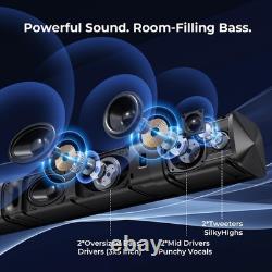 GarageRock Center Channel Speaker Soundbar Dolby Digital Plus 3 in 1 2026 Sound