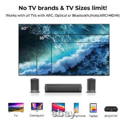 GarageRock Center Channel Speaker Soundbar Dolby Digital Plus 3 in 1 2026 Sound