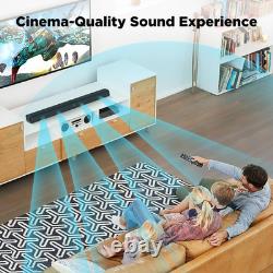 Garagerock Sound Bar for TV, Soundbar 2-In-1 Detachable Sound Bars with Auto Vol