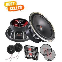 HCP-65 6.5 Component Car Speakers, 800 Watt Car Audio Stereo Door Speakers Pe