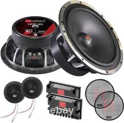 HCP-65 6.5 Component Car Speakers, 800 Watt Car Audio Stereo Door Speakers Pe