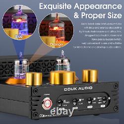 HIFI Bluetooth Valve Tube Amplifier RIAA Phono Amp Home Speaker Receiver 160W×2