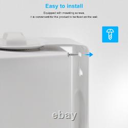 Herdio 200W 2x 4 Indoor Outdoor Bluetooth Wall Mount Waterproof Stereo Speakers