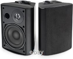 Herdio 5 Outdoor Bluetooth Speakers 300W Pair Waterproof Stereo Bass for Patio