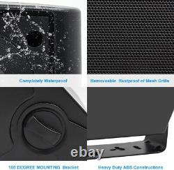 Herdio 5 Outdoor Bluetooth Speakers 300W Pair Waterproof Stereo Bass for Patio
