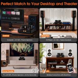 HiFi Bluetooth Valve Tube Amplifier Hybrid Stereo COAX/OPT Audio Amp USB Player HiFi Bluetooth Valve Tube Amplifier Hybrid Stereo COAX/OPT Audio Amp USB Player