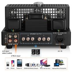 HiFi Single-Ended Class A Valve Tube Amplifier Stereo Audio Desktop Power Amp