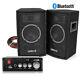 Hifi Speakers And Stereo Amplifier With Bluetooth Usb 6 Home Audio Music System