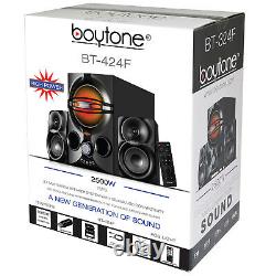 Home Theater Speaker System Stereo Surround Sound Speakers Wireless USB Audio
