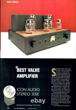 ICON AUDIO STEREO 30se SINGLE ENDED KT120 AMPLIFIER B GRADE BIG SAVING