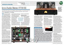 ICON AUDIO STEREO 30se SINGLE ENDED KT120 AMPLIFIER B GRADE BIG SAVING