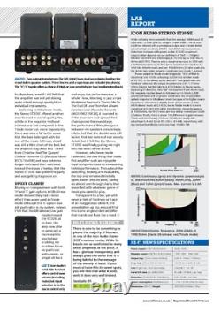 ICON AUDIO STEREO 30se SINGLE ENDED KT120 AMPLIFIER B GRADE BIG SAVING