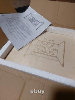 IMAGE WINDOWithALCHRIS AUDIO XL-400 OFC 3 X METRE PAIR OF STEREO SPEAKER CABLES