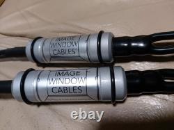 IMAGE WINDOWithALCHRIS AUDIO XL-400 OFC 3 X METRE PAIR OF STEREO SPEAKER CABLES