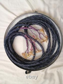 IOXS 6002 7 Gamma Geometry Flagship Speaker Cable 3.9 M Pair + Furutech Plugs