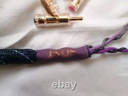 IOXS 6002 7 Gamma Geometry Flagship Speaker Cable 3.9 M Pair + Furutech Plugs