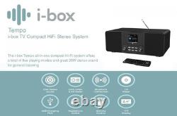I-box Tempo CD Player Bluetooth Hi-Fi System DAB/FM Radio Home Audio Stereo