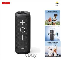 Immersive 360° Surround Sound Wireless Speaker TWS, Waterproof, & Custom EQ