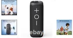 Immersive 360° Surround Sound Wireless Speaker TWS, Waterproof, & Custom EQ